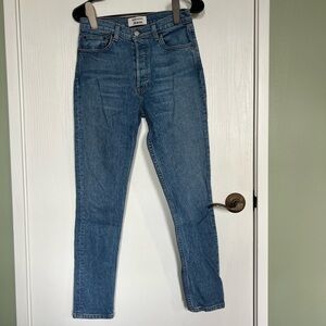 Reformation Serena High Skinny Jean. Size 27 / Maya wash